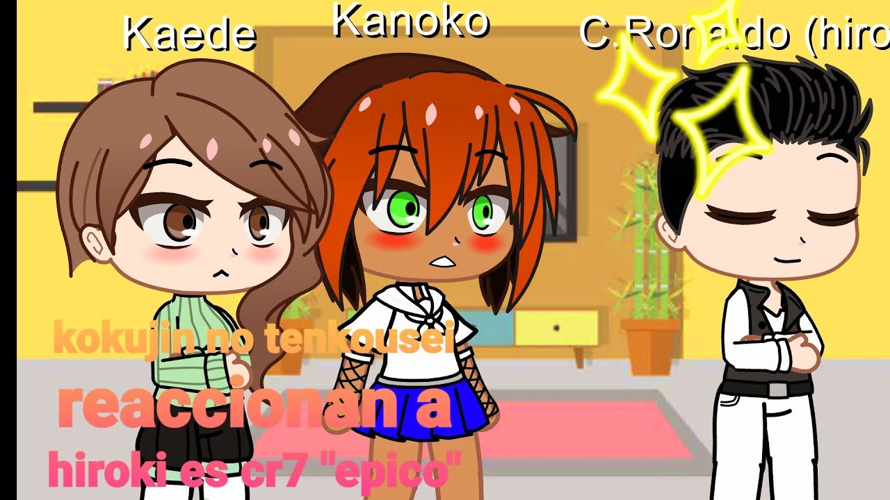 kokujin no tenkousei reaccionan a hiroki es cr7