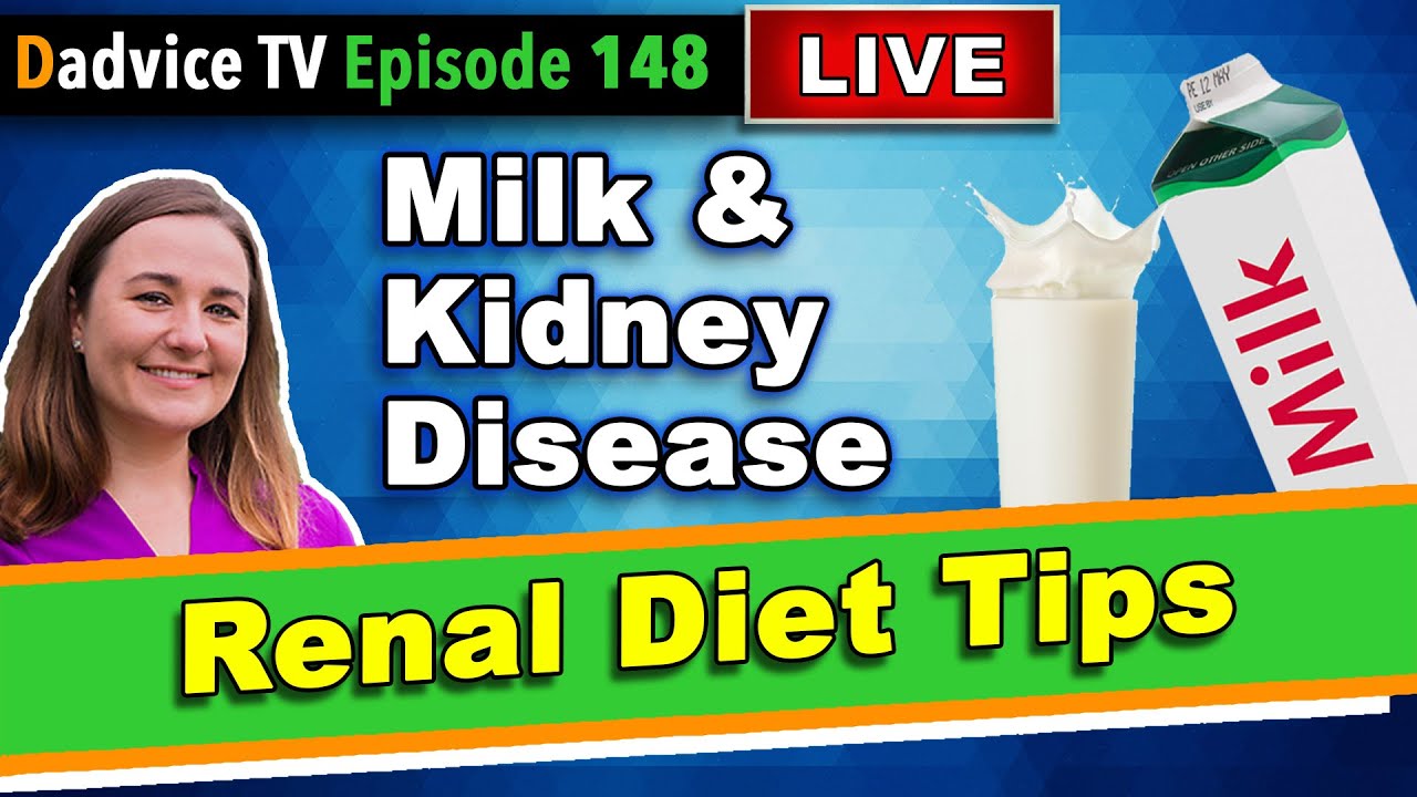 Is Milk Good For Kidney Disease - Renal Dietitian Tips for milk and milk alternatives