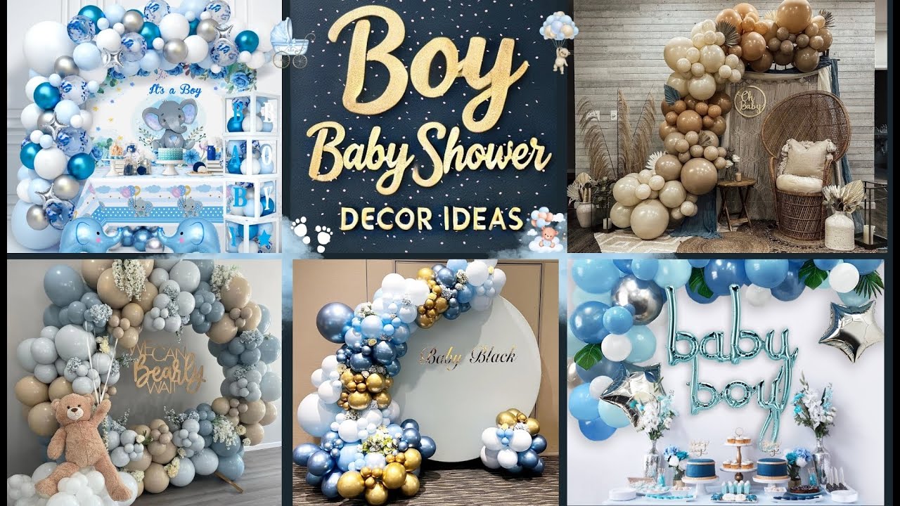 Fun! 101 DIY Boy Baby Shower Ideas 2025 Baby Shower Decorations for Boy with Themes