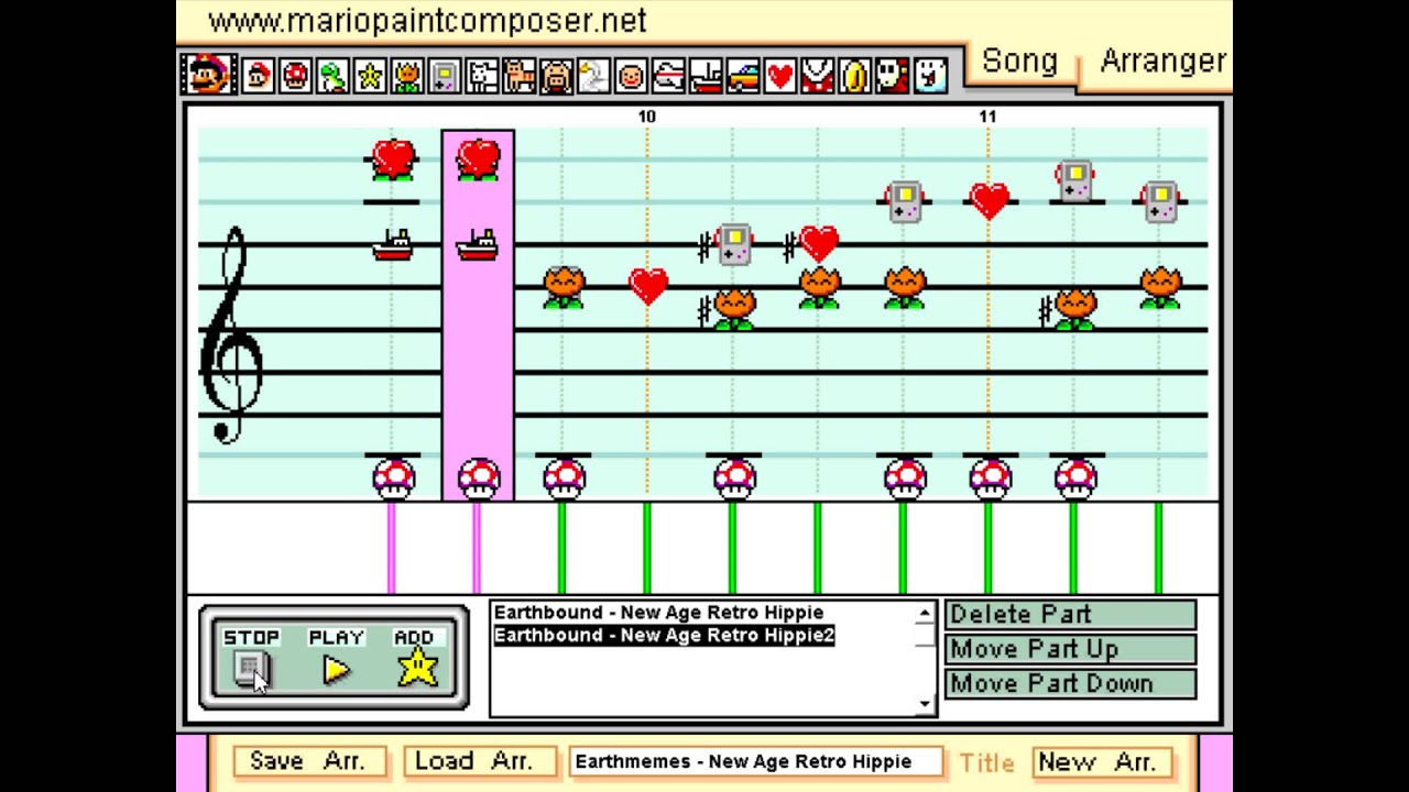 Mario Paint - EarthBound - New Age Retro Hippie