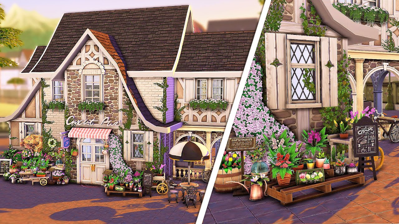 Bakery and Florist | The Sims 4 Speed Build