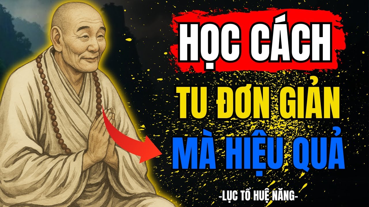 Lục Tổ Huệ Năng : Thực hành tu đơn giản – mà khổ não tự tan biến.