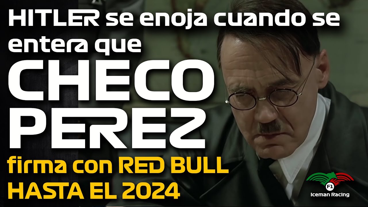 F1 HITLER se ENTERA DE QUE CHECO PEREZ FIRMO CONTRATO CON REDBULL hasta el 2024 y se ENOJA CON GASLY