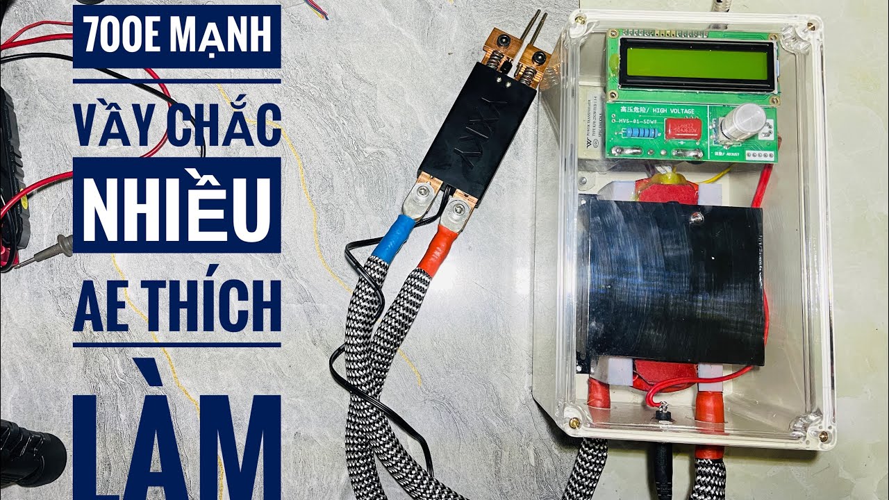 Máy hàn cell mini : nhỏ nhưng có võ