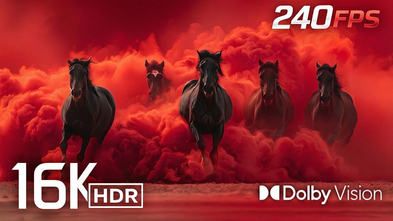 Ultimate HDR Motion Showcase – 16K Dolby Vision (4K / 8K TV)