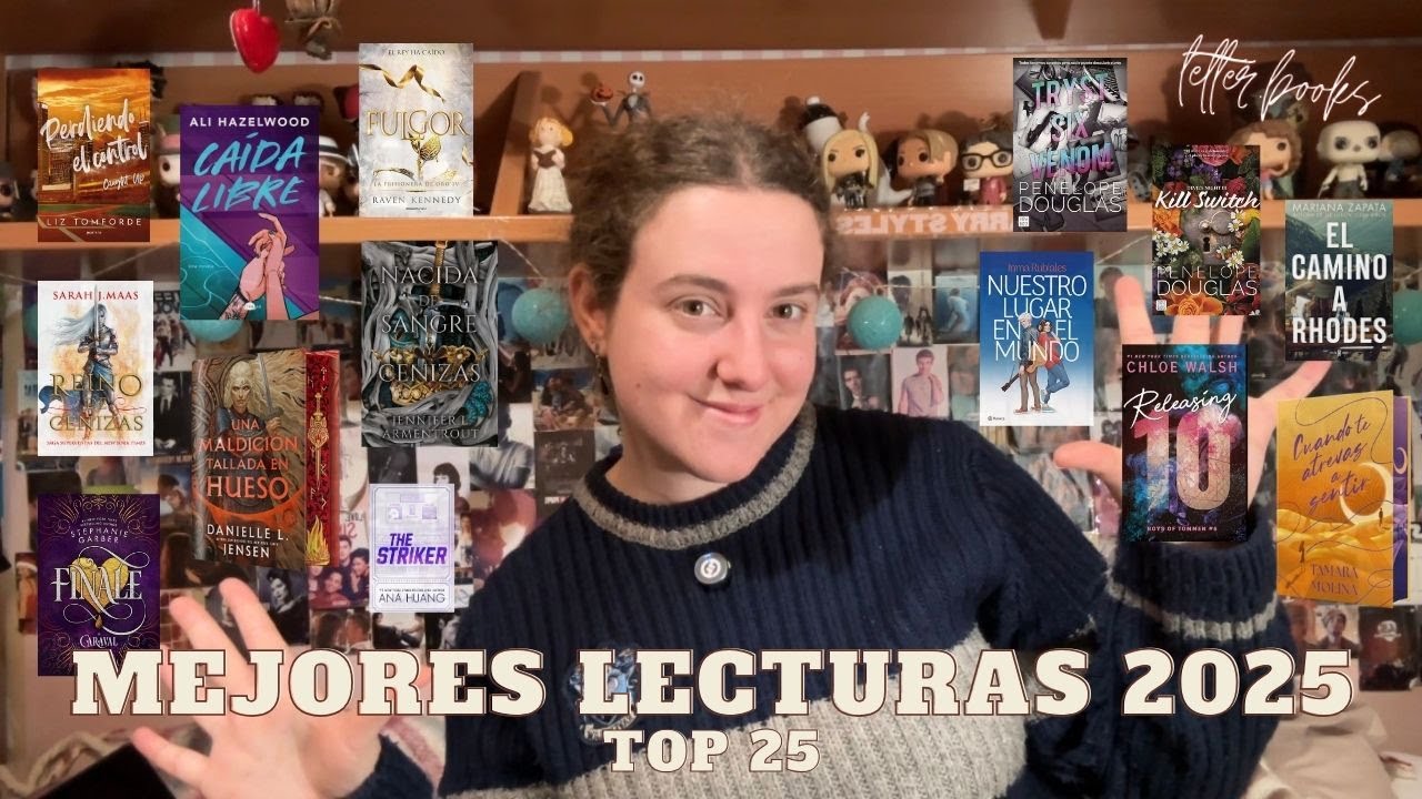 MEJORES LECTURAS 2025 *TOP 25* / letterbooks