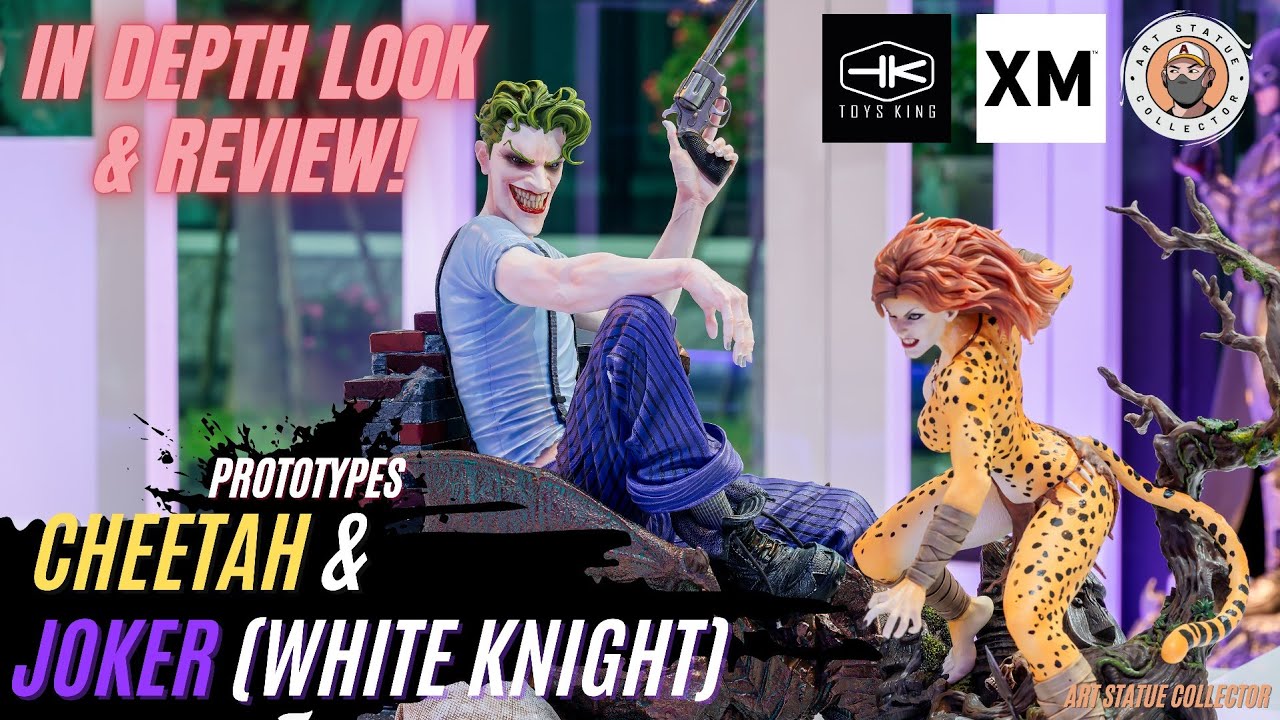 1/6 Scale Cheetah & 1/4 Scale Joker [ prototype ] Review | XM Studios