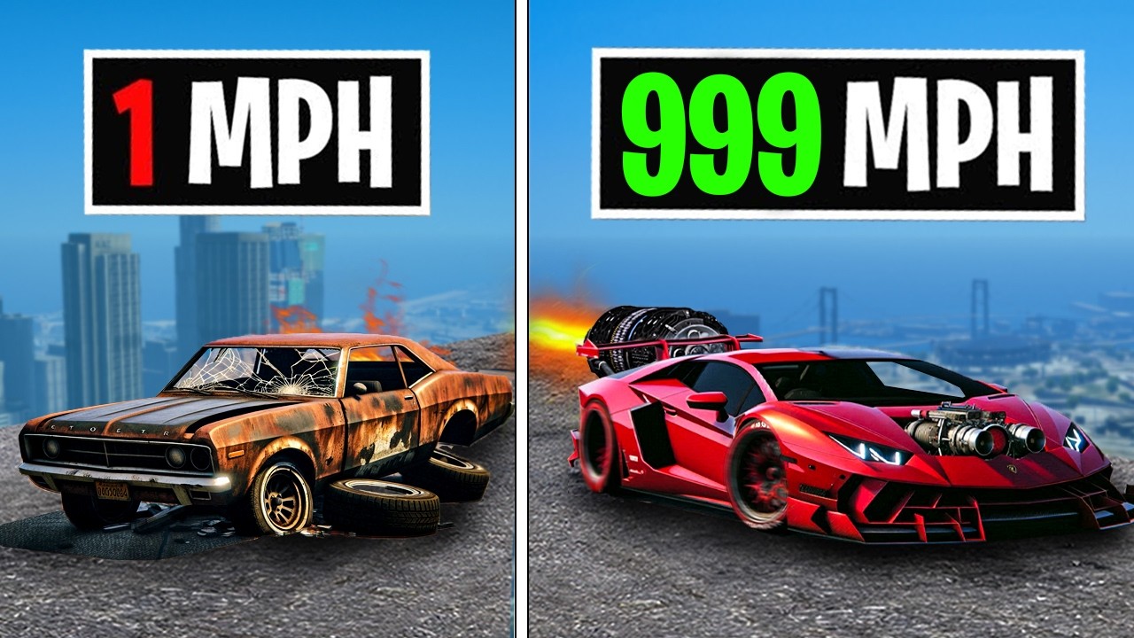Каждый раз, когда я РАЗБИВАЮСЬ, моя машина становится БЫСТРЕЕ.. GTA 5 RP