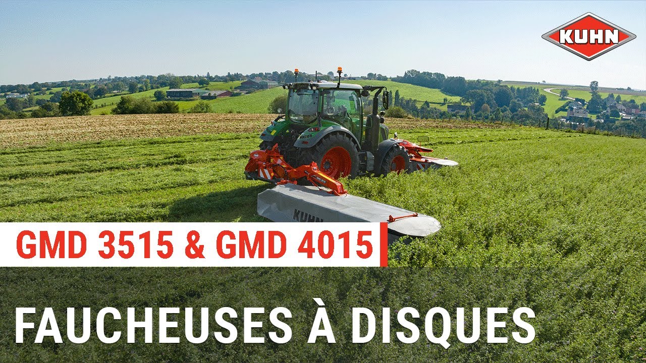 Faucheuses &agrave; disques | GMD s&eacute;rie 1015 | KUHN