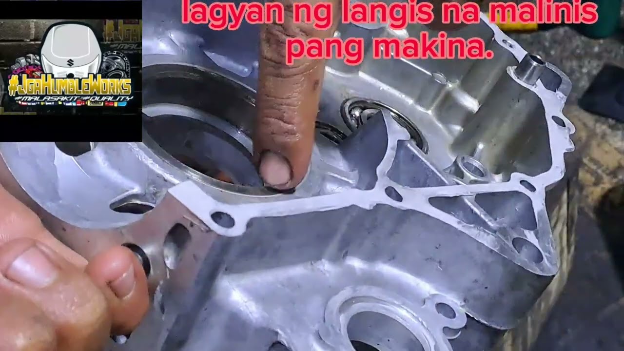 FULL TUTORIAL ASSEMBLY NG OVERHAULED. RAIDER J 115 FI (PART 1) PARA SA INYO ITO MGA KA RIDERS.