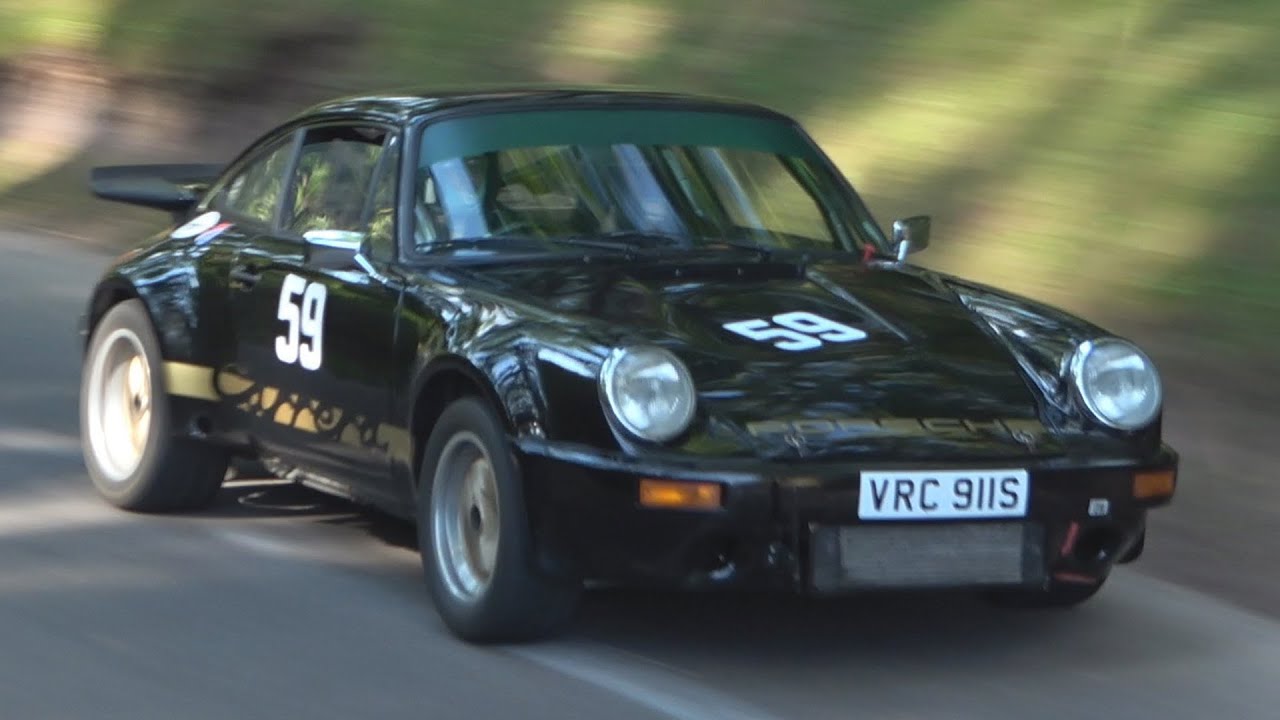 1974 Porsche 911 Carrera RS 3.0 PURE Sound! Shelsley Walsh Hillclimb Classic Nostalgia 2021!