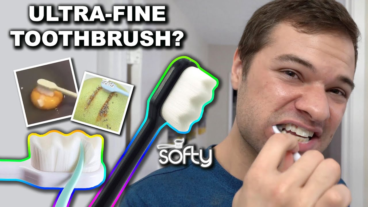 Trying Instagram Products! Softy Toothbrush Review with Ultra Fine Bristles