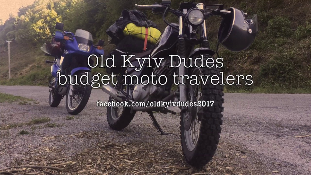 Yamaha SR 125 and Carpathian mountains trip 2014