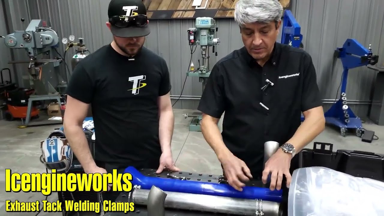 Icengineworks Exhaust Tack Welding Clamps