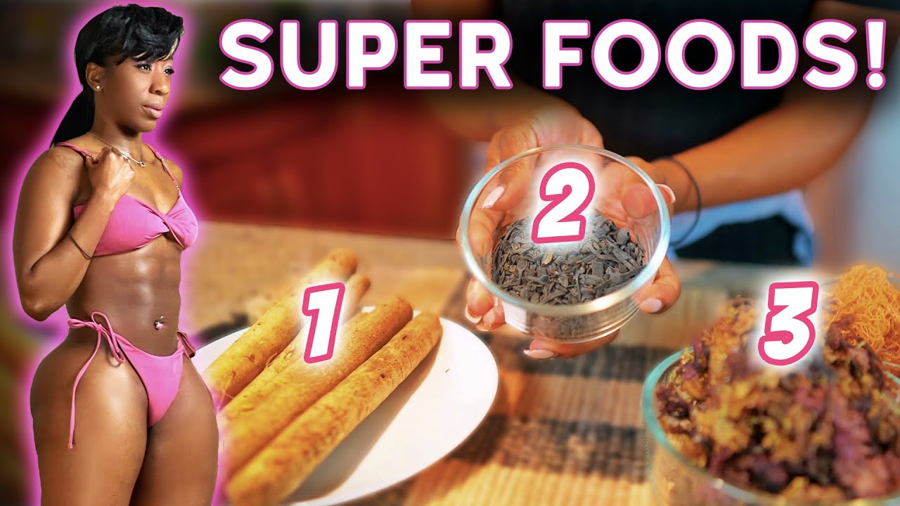 3 Powerful Detox Health foods | Flat belly  | no gym workout! Sea Moss bladderwrack burdock root!