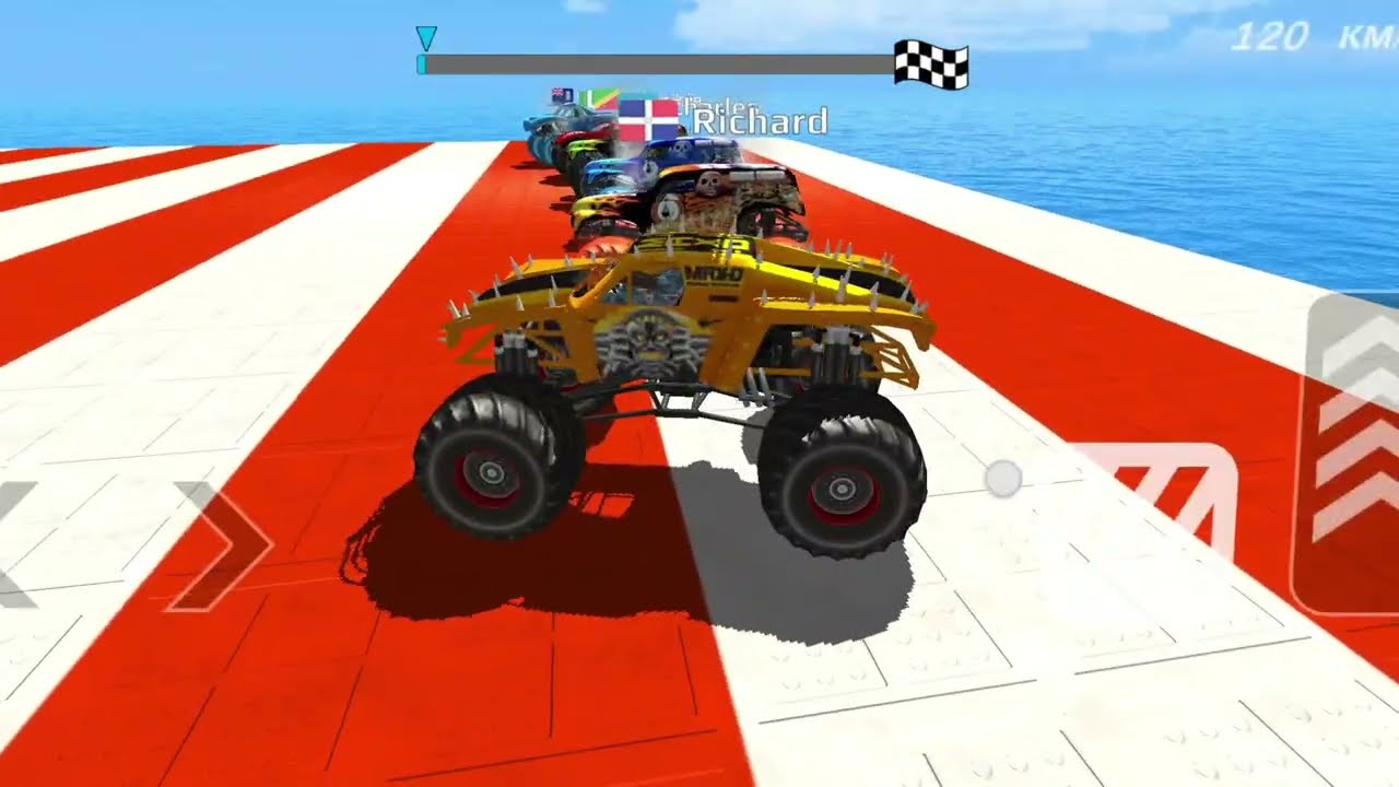 Extreme Monster Truck Mega Ramp Challenge 2026 | 😱 Insane Stunts & Epic Crashes!