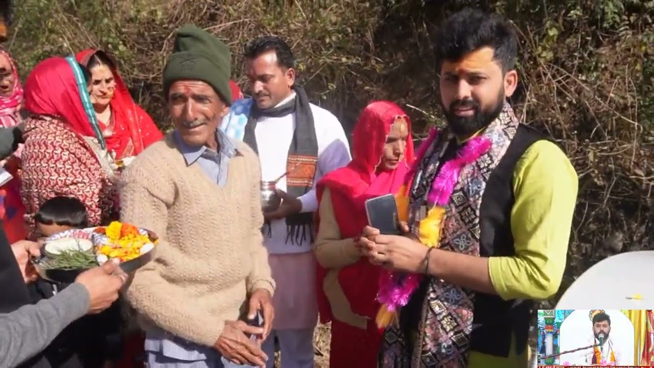 कलश यात्रा ll श्रीमद् भागवत कथा ll पूज्य अंकुश जी महाराज ll कोटलू ब्राह्मणा बरठीं #reprani japle....