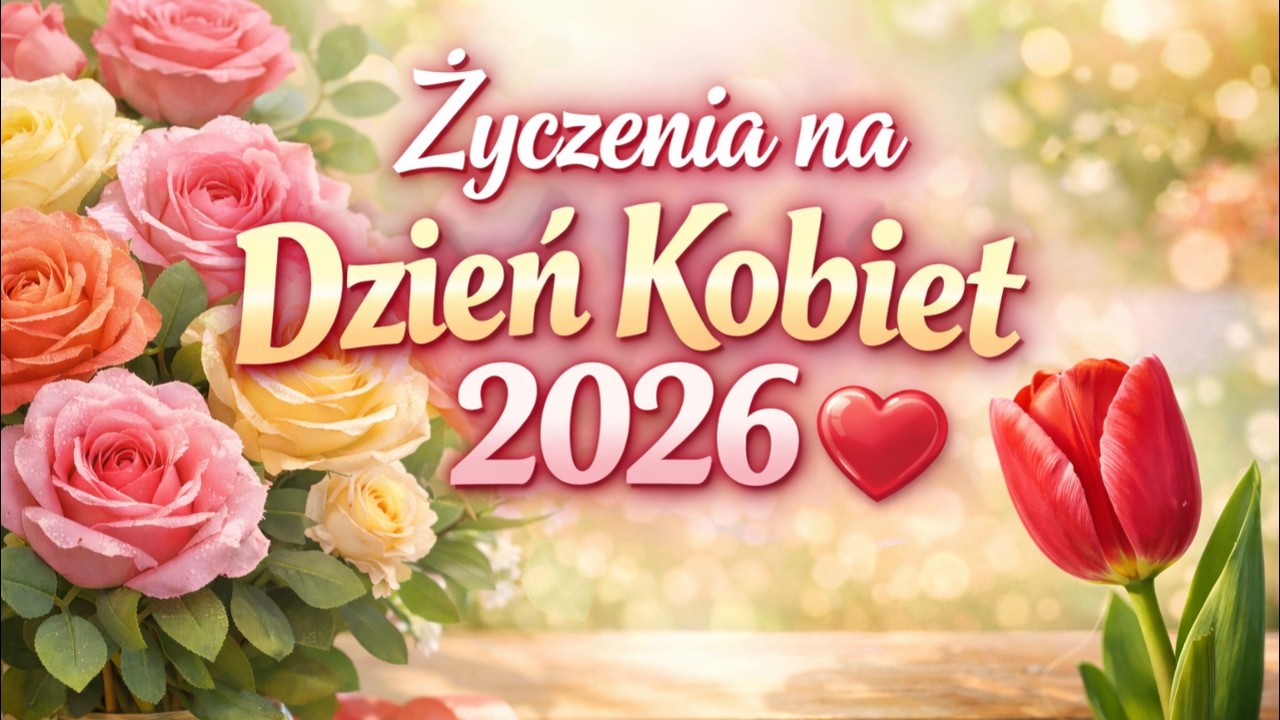 🌸 Życzenia na Dzień Kobiet 2026 💖 Piękne Słowa na 8 Marca | Dla Każdej Kobiety 🌷