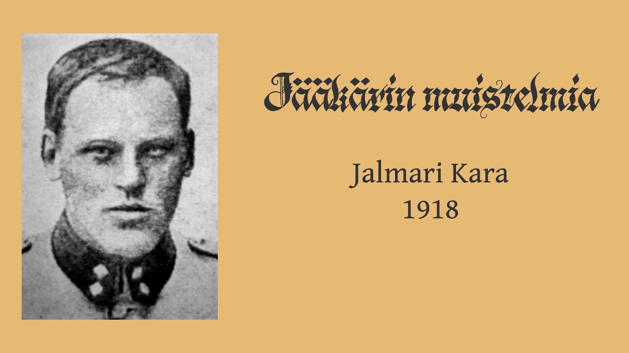 Äänikirja: Jääkärin muistelmia, Jalmari Kara