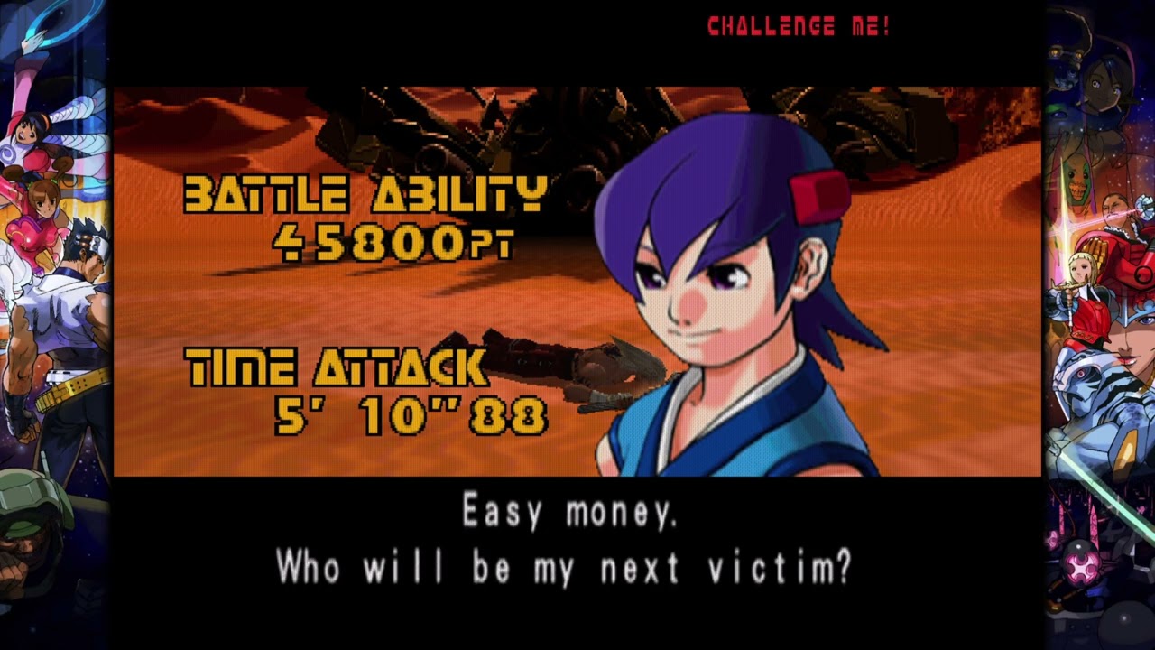 Plasma Sword - Kaede arcade mode