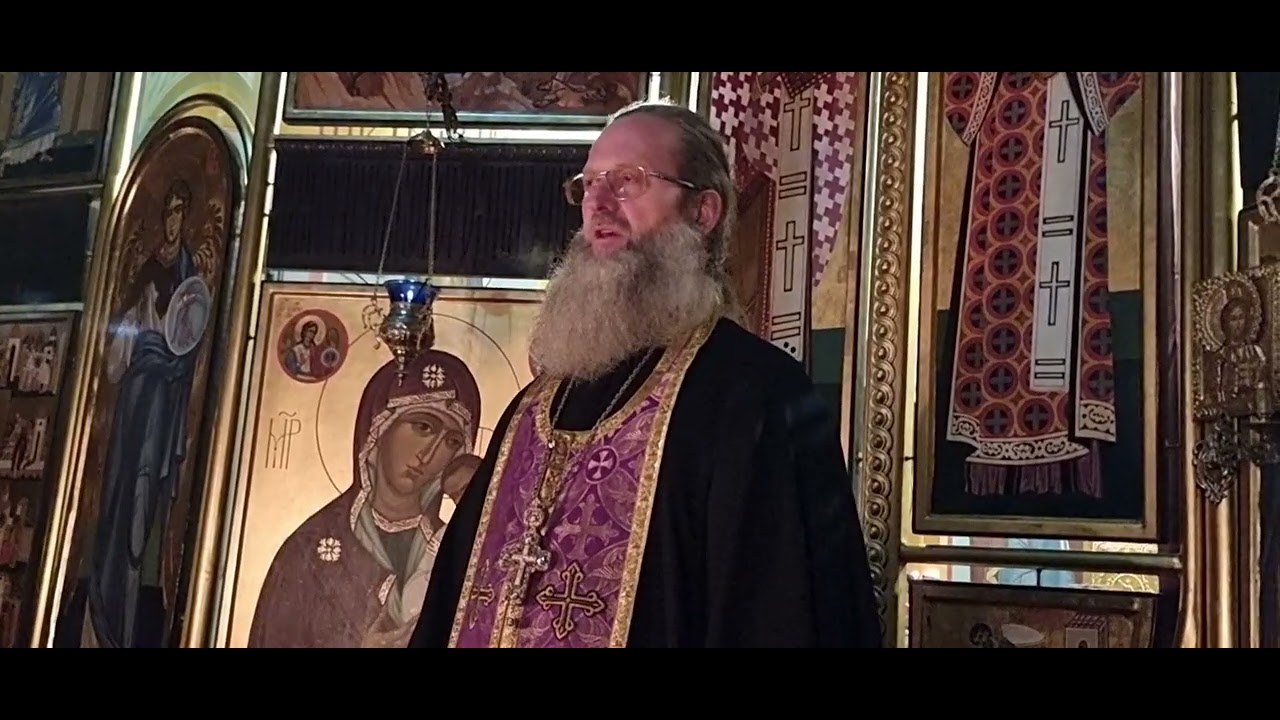 24 февраля 2026 г.Проповедь прот.Димитрия Предеина во вторник первой седмицы Великого поста.