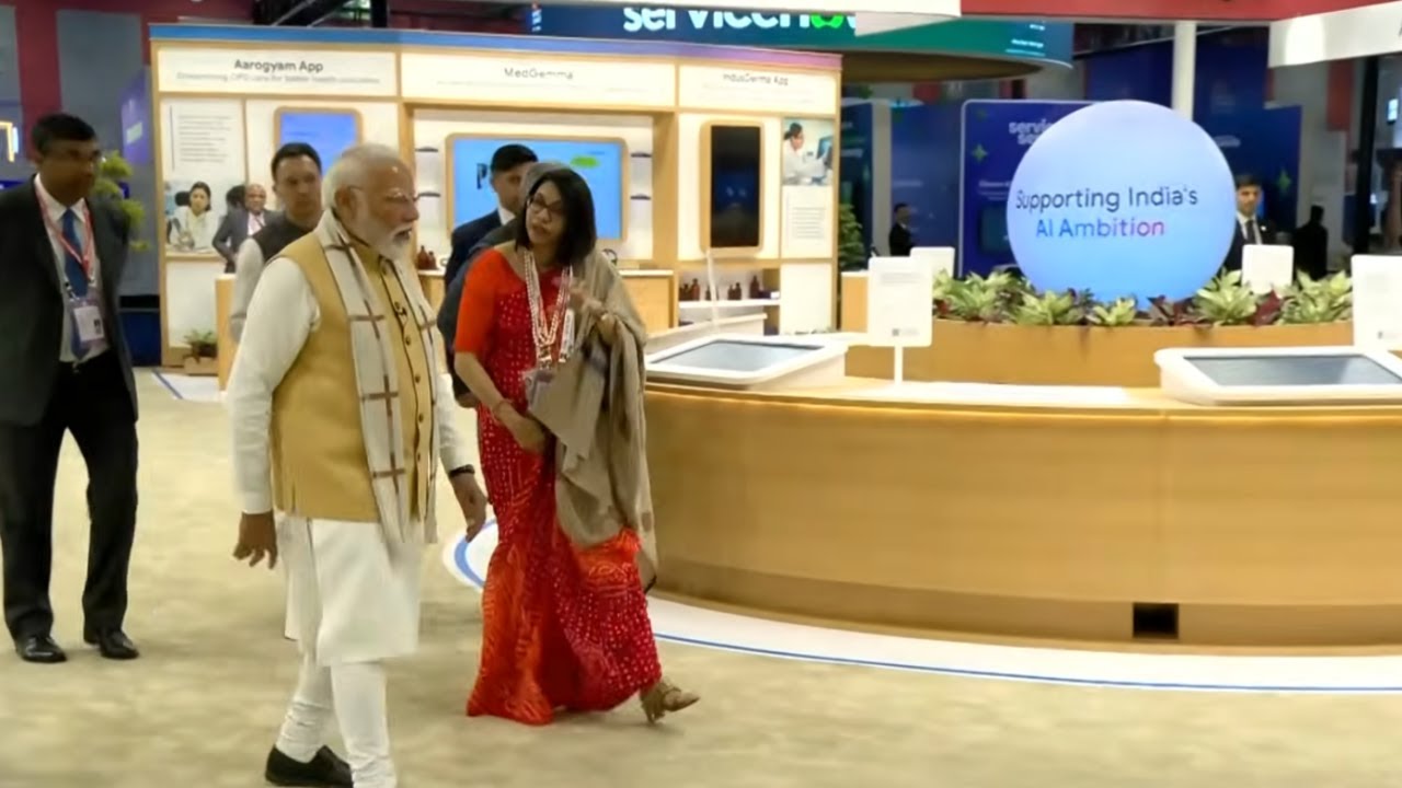 Prime Minister Narendra Modi Inaugurates India AI Impact Expo 2026 at Bharat Mandapam, New Delhi!