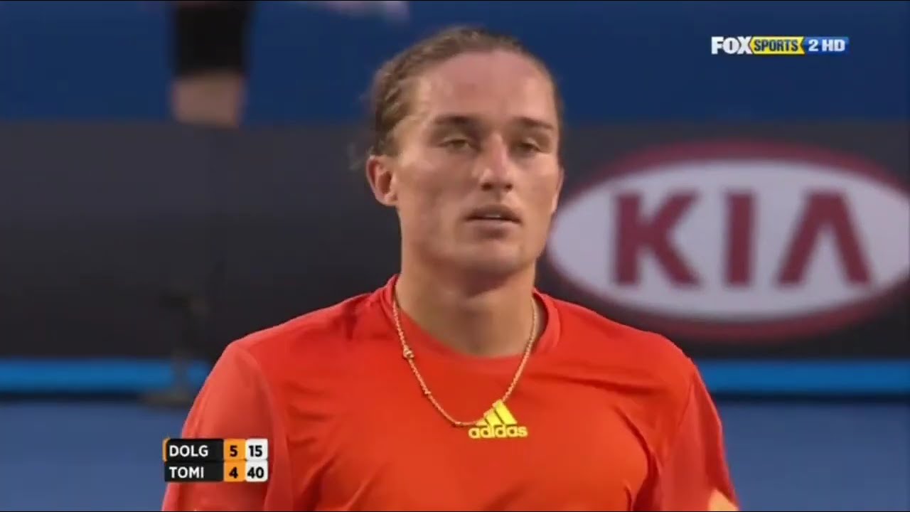 A. Dolgopolov Vs. B. Tomic - Australian Open R3 2012
