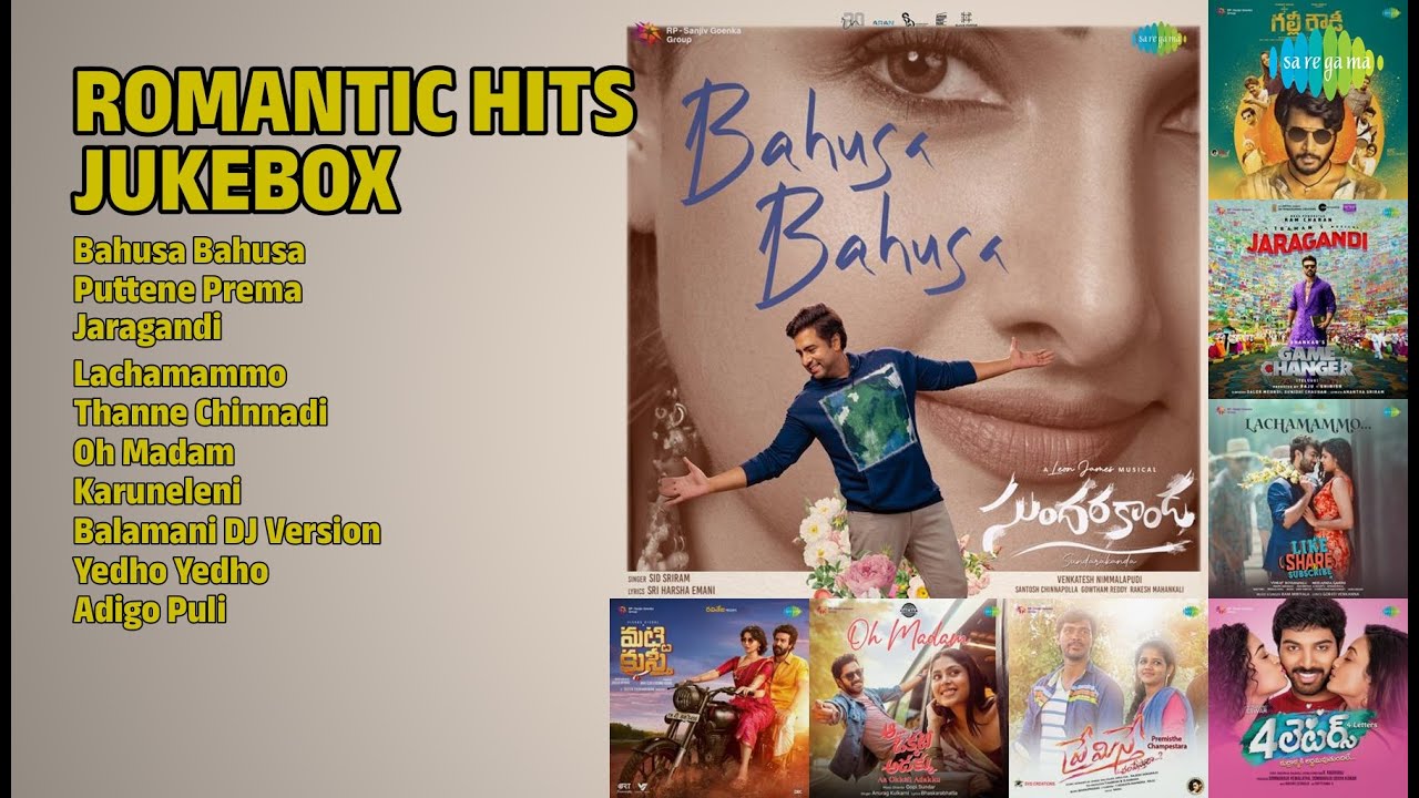 2025 Love Songs | Hit Jukebox | Anurag Kulkarni Songs | Bahusa Bahusa | Puttene Prema