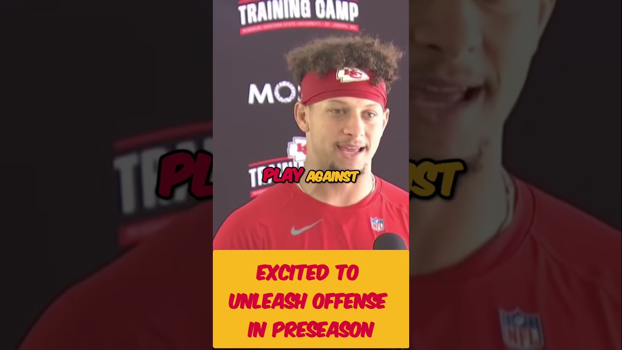 Patrick Mahomes Eager to Test Weapons in Game Action #chiefskingdom