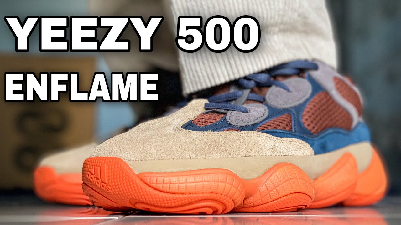 UNBOXING EP.17 YEEZY 500 ENFLAME Review & On Feet