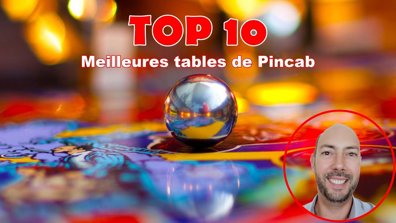Pincab - Mes 10 meilleures tables de flippers virtuels