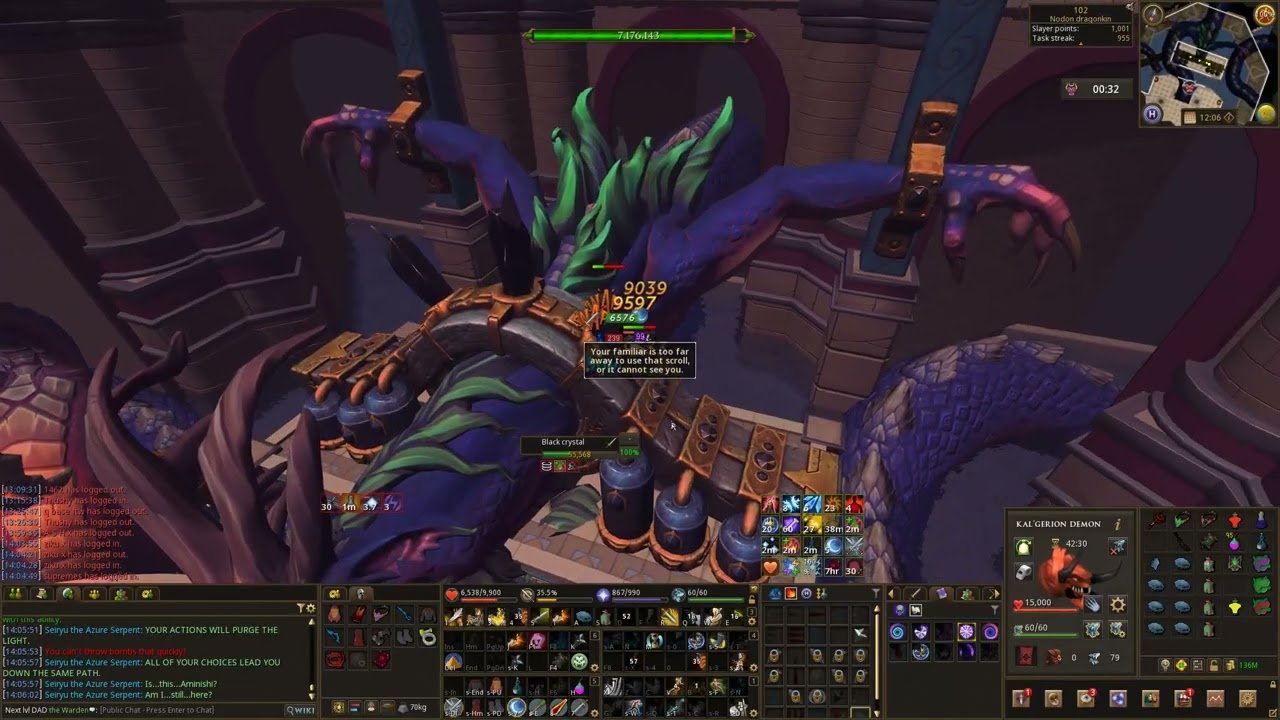 Seiryu Melee camp 53,4sec (BETA 4)