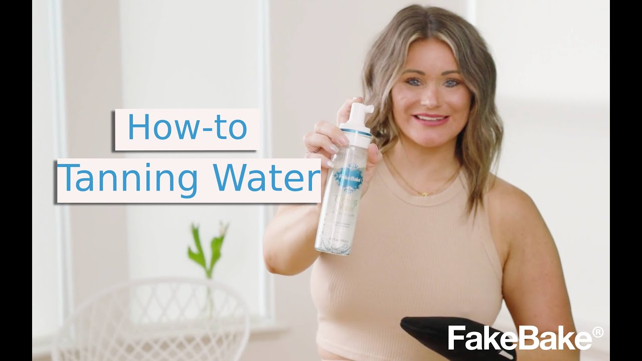 How-To Fake Bake&reg; - Tanning Water