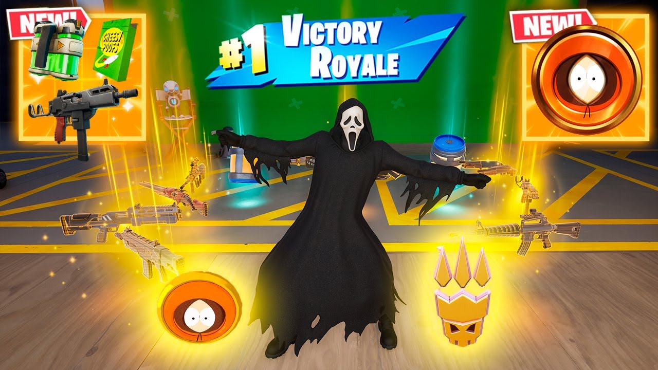 GHOSTFACE vs NEW MYTHIC'S CHALLENGE (NEW!! Fortnite Chapter 7 Season 1)