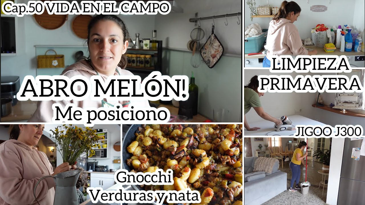 🪴Cap.50 VIDA en el CAMPO con 4 HIJOS/ 🌏DOY OPINIÓN CONFLICTO MUNDIAL/LIMPIEZA PRIMAVERA y JIGOO 300