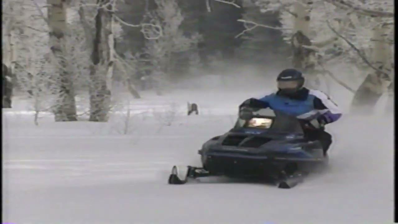 1993 Polaris Snowmobiles Dealer Video, Historic Storm and XLT Debuts in an official video