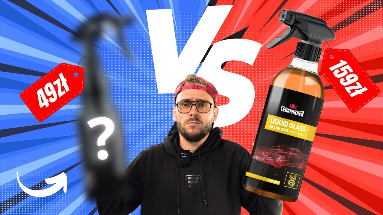 TESTUJEMY#40 - PŁYNNE SZKŁO CERAMIKKER | testujemy najdroższy QD'k na rynku?!