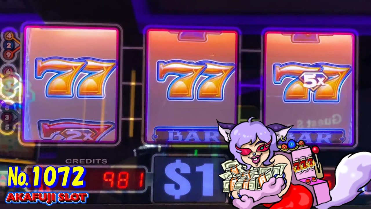 Jackpot Handpay🎰 Black Diamond Slot Machine Max Bet $27, 3 Reel, 9 Lines 赤富士スロット 高額マシン