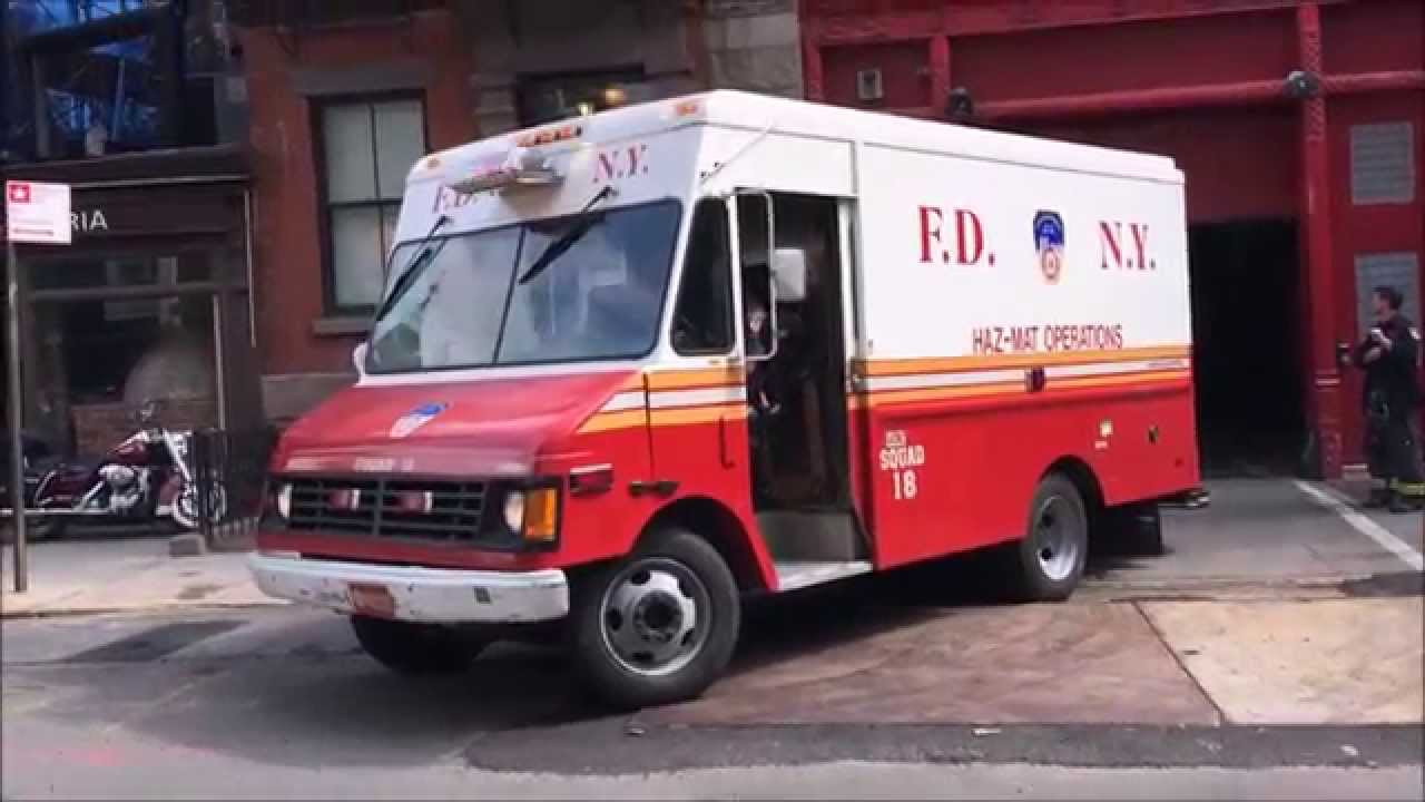 COMPILATION OF FDNY APPARATUS RETURNING TO THEIR RESPECTIVE FIREHOUSES THROUGHOUT NEW YORK CITY.  02