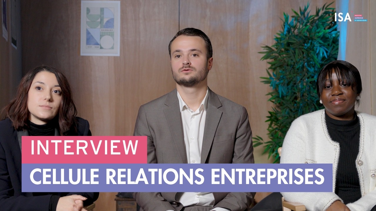 Interview avec la Cellule Relation Entreprise de l'ISA