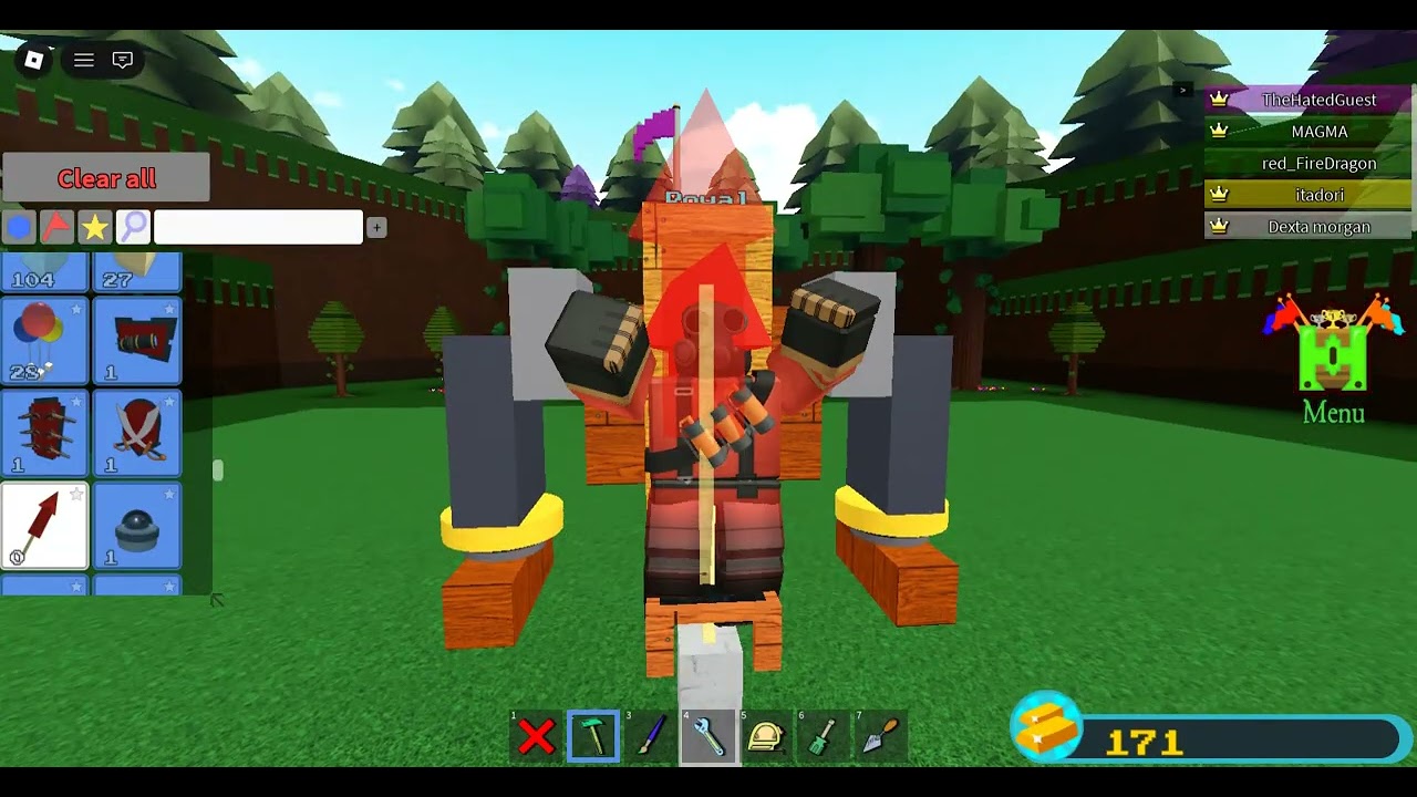 Como hacer un mech q tiene patas (Credits: unburntstar)