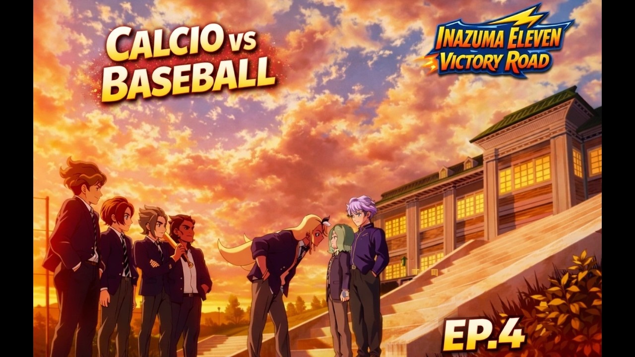 CALCIO VS BASEBALL  !!! (Inazuma Eleven Victory Road Mod. Storia Ep.4)