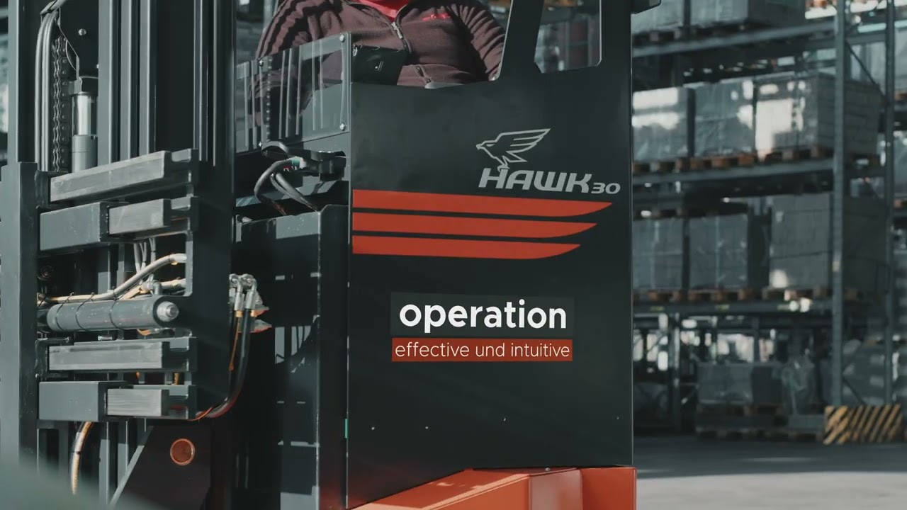 DIMOS Elektro Mehrwege Schubmaststapler HAWK 30 - Pure Performance