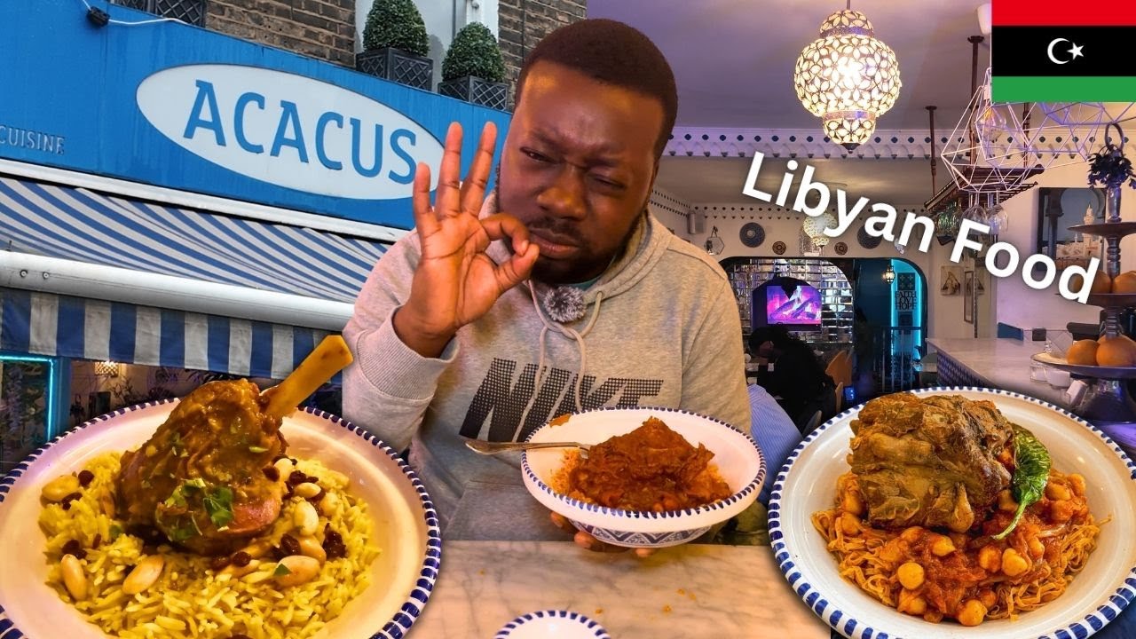 Впервые пробуем ливийскую еду в Лондоне | Acacus Food Review