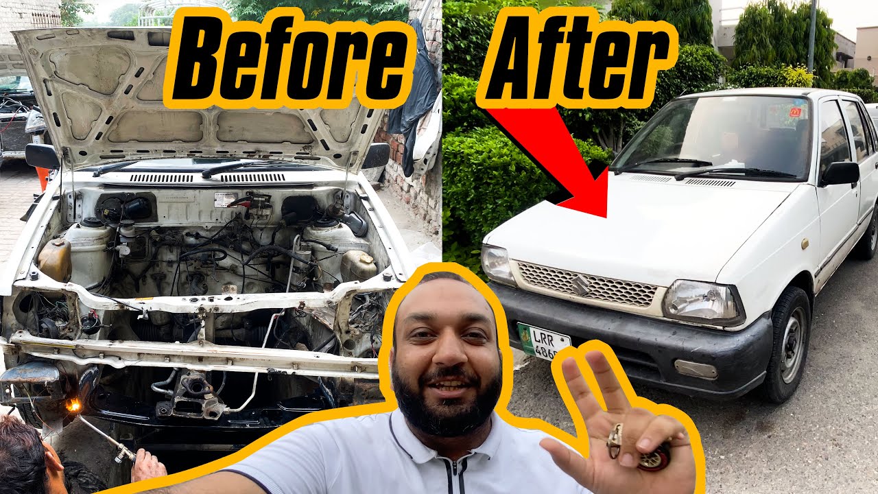 Restoring My 20 Years Old Suzuki Mehran