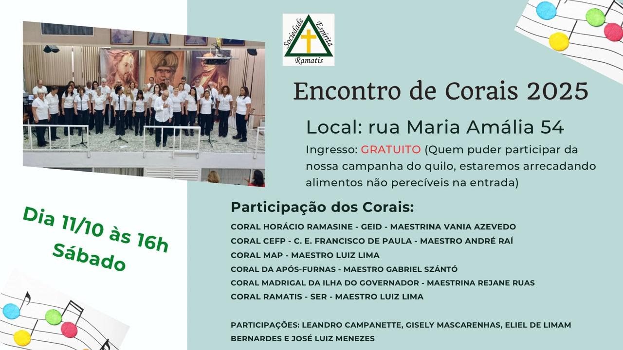 Encontro de Corais 2025 - 11/10/2025 :: SER - Coral MAP - Maestro Luis Lima