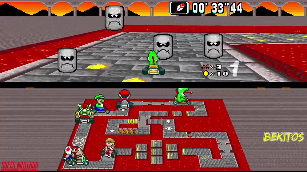 Super Mario Kart Expert Edition (Super Mario Kart Hack)