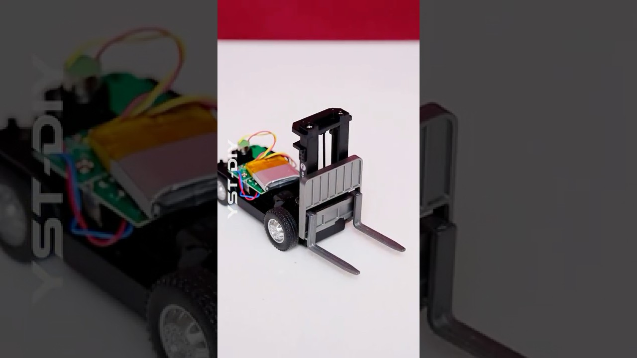 Mini remote control forklift 164 scale