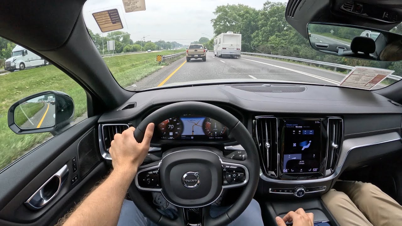 Volvo S60 B5 R-Design AWD 2022 года — тест-драйв от первого лица