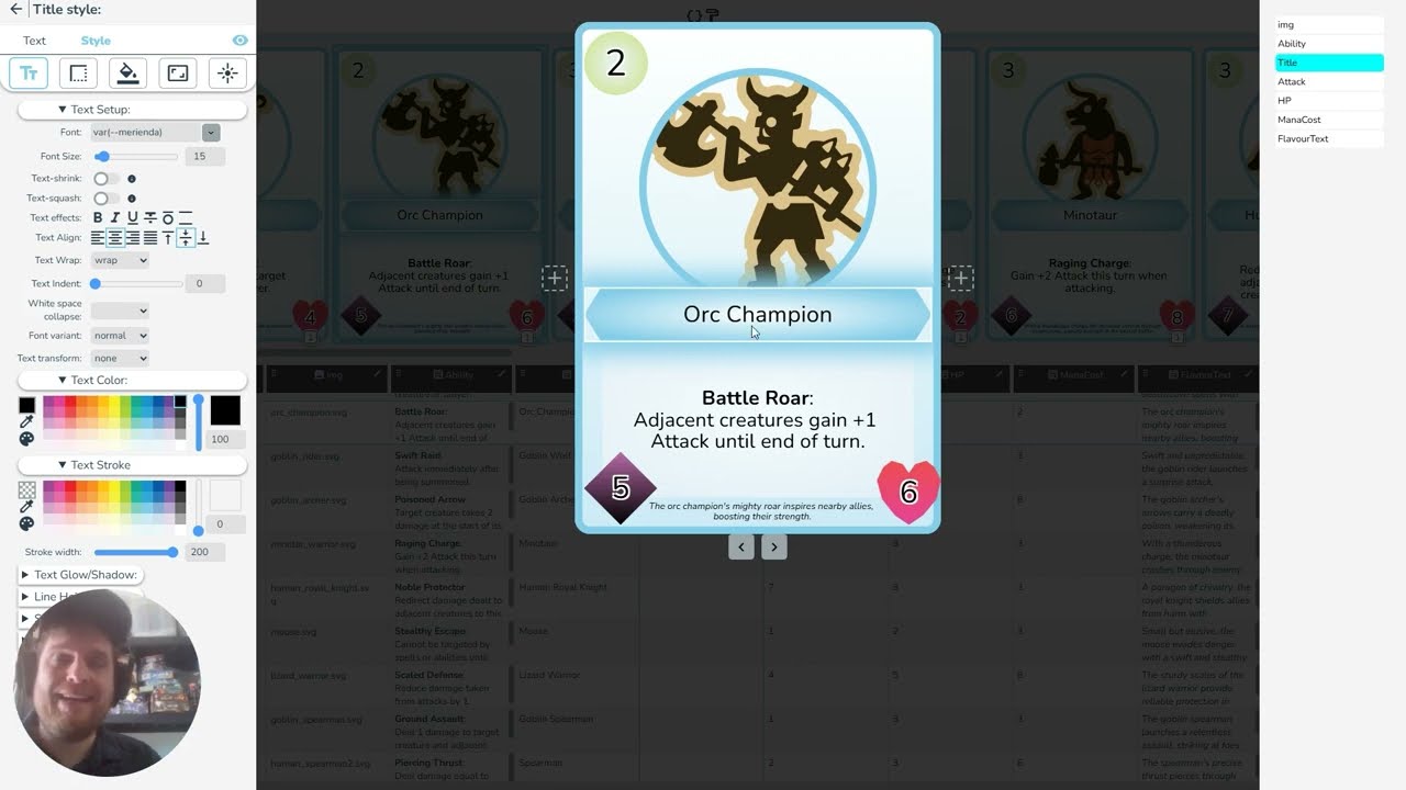 How to use the style column to make some cards unique (2025 update)